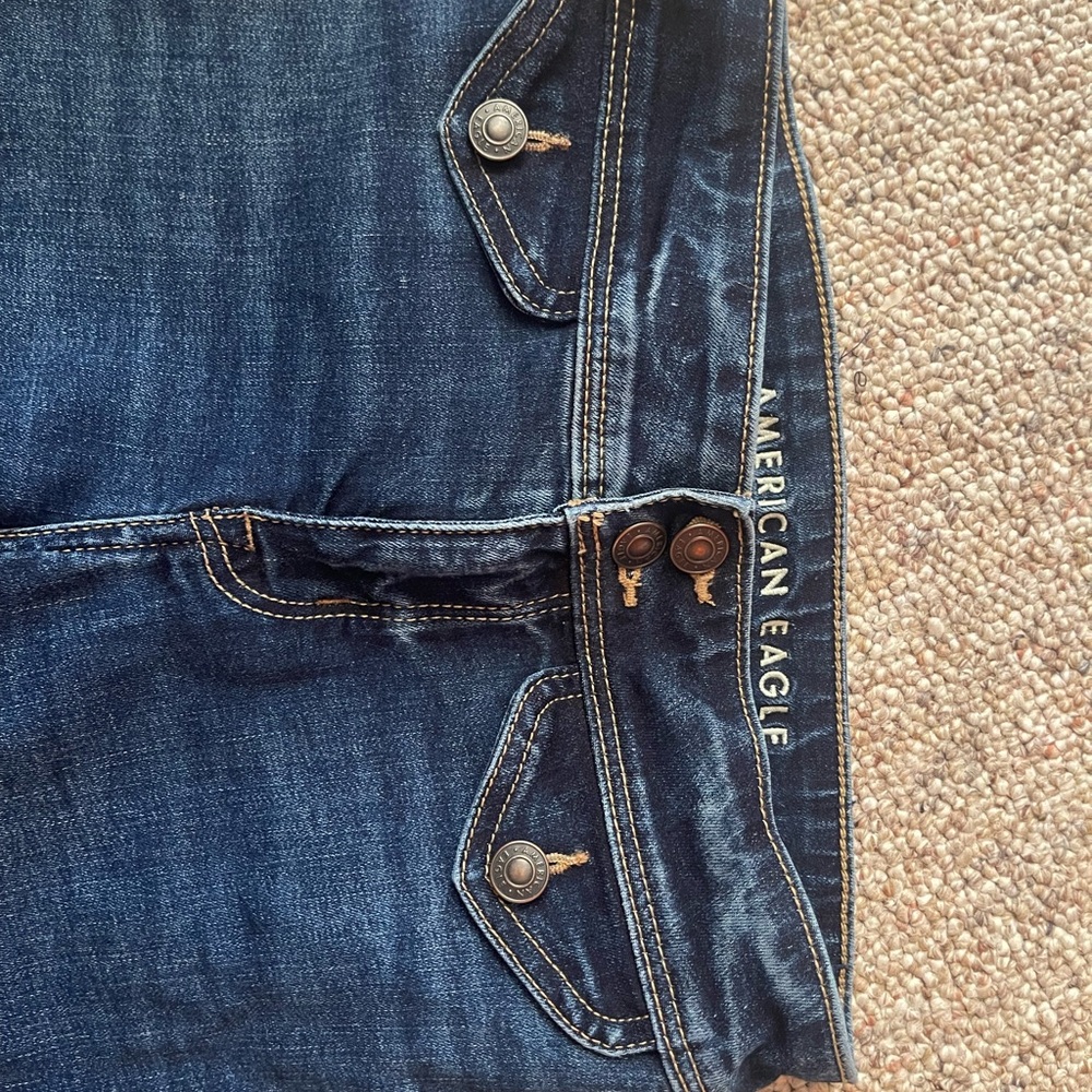 American Eagle Outfitters Next Level Low Rise Kick Bootcut Jeans - Picture 5 of 10